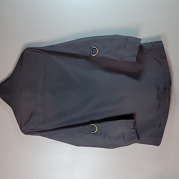 Black Windbreaker Jacket Size M - Picture 8 of 8